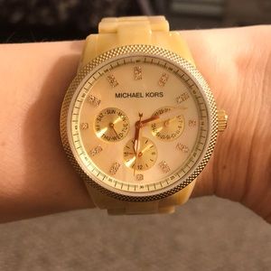 Michael Kors Watch - Ivory Pearl